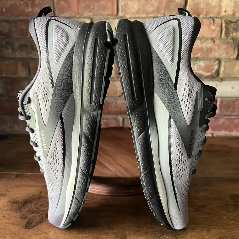 Brooks Trace 3 Men’s 13 Neutral Balanced Cushion Running Gray Sneakers Shoes